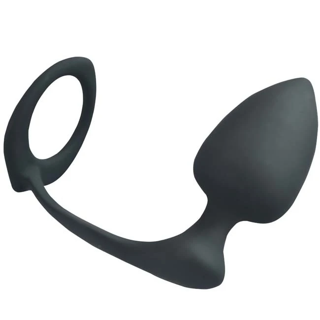 cock ring with anal plug